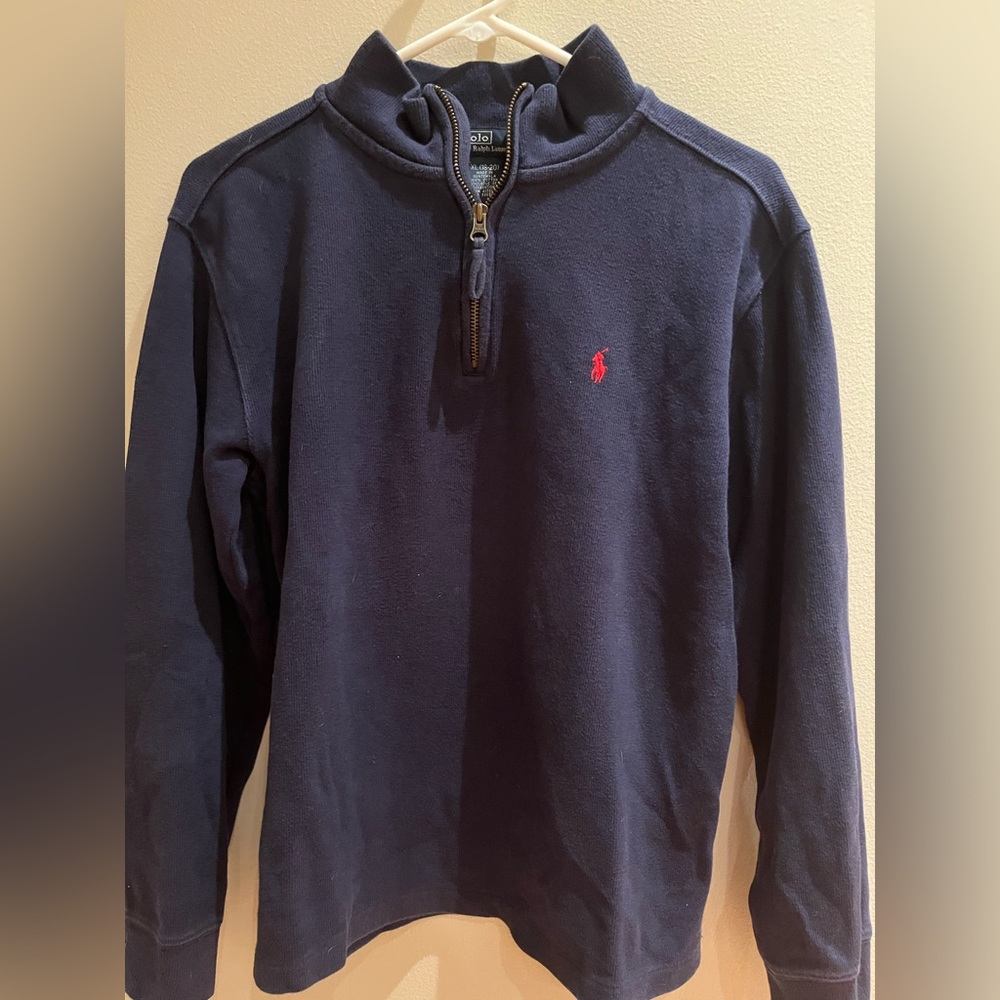 Polo by Ralph Lauren Navy Pullover Boys XL 18-20